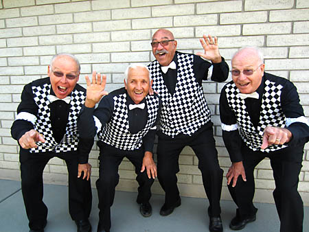 Anything Goes comedy barbershop quartet